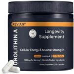 Reviant Urolithin A supplement bottle - 1000mg, 120 capsules, 99.9% purity